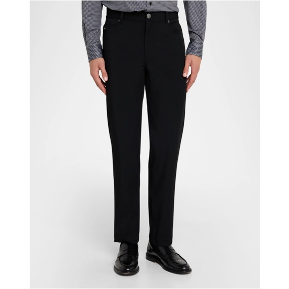 Emporio Armani Men's Nylon Technical Stretch Five-Pocket Pants - Picture 2 of 6